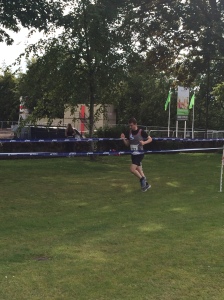 Action shot...gunning for the PB